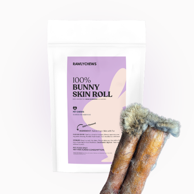 Rabbit Skin Roll (with Fur)